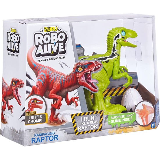 ROBO ALIVE RAPTOR -ZURU 25289