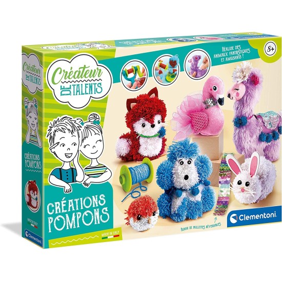  Créateur de Talents-Créations Pompons-CLEMENTONI 52504