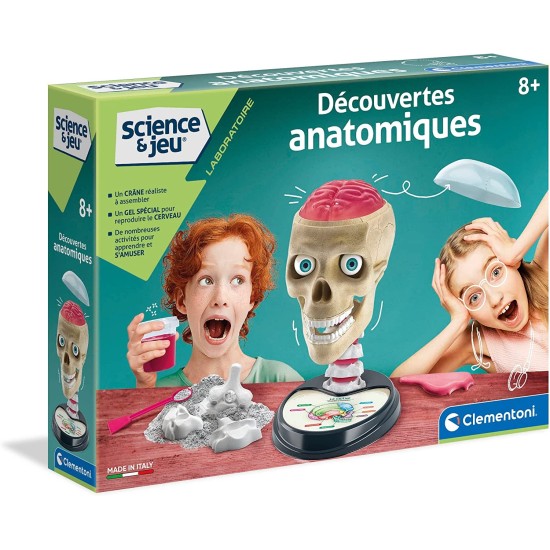 Découvertes anatomiques-Jeu Scientifique-CLEMENTONI 52550