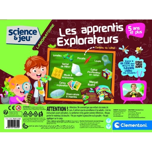 Les apprentis explorateurs -CLEMENTONI 52655