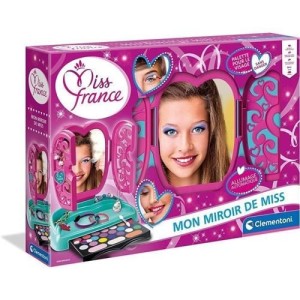 Le Miroir Coffret de Maquillage Miss France -CLEMENTONI 52502