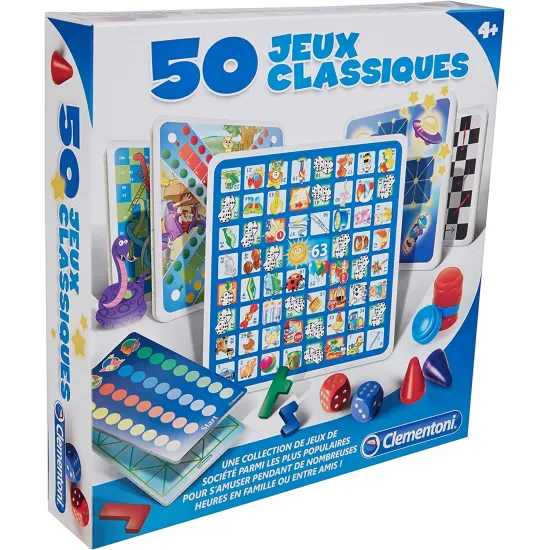 50 jeux classiques -CLEMENTONI 52165