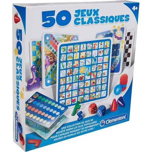 50 jeux classiques -CLEMENTONI 52165