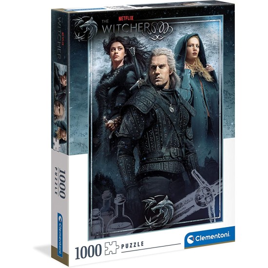 puzzle The Witcher - 1000 pièces -CLEMENTONI 39592