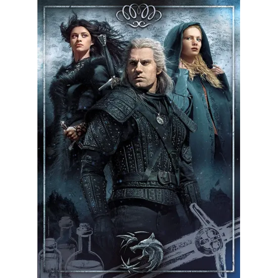puzzle The Witcher - 1000 pièces -CLEMENTONI 39592