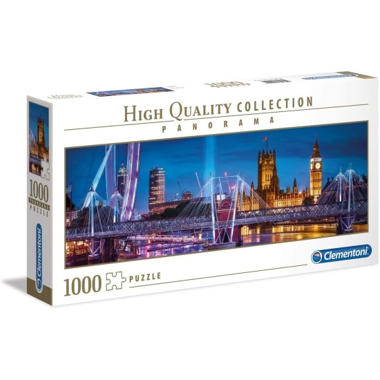 Puzzle Panorama Collection-London-1000 pièces -CLEMENTONI 39485