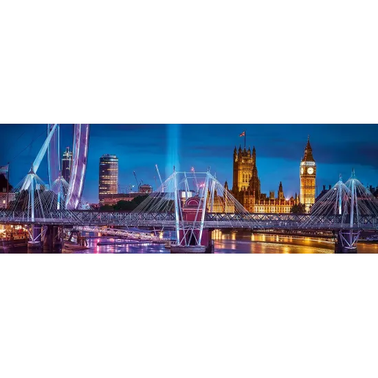 Puzzle Panorama Collection-London-1000 pièces -CLEMENTONI 39485