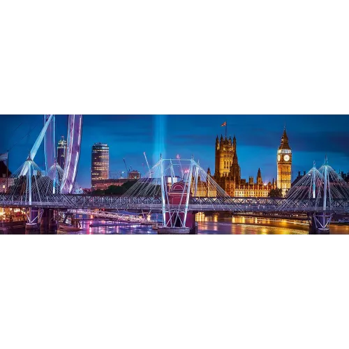 Puzzle Panorama Collection-London-1000 pièces -CLEMENTONI 39485