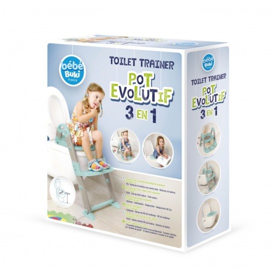 Toilet Trainer 3-in-1 -BUKI France BB402