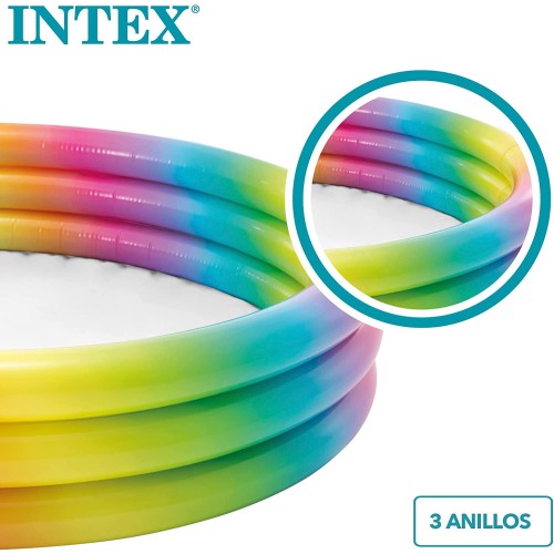 Petite piscine Rainbow - INTEX 58439 NP