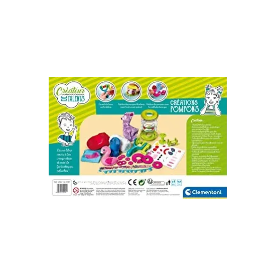 CREATION POMPONS - Clementoni 52504