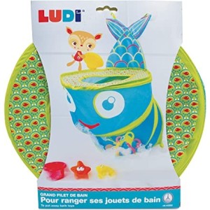 GRAND FILET de bain Poisson -LUDI 40002 2