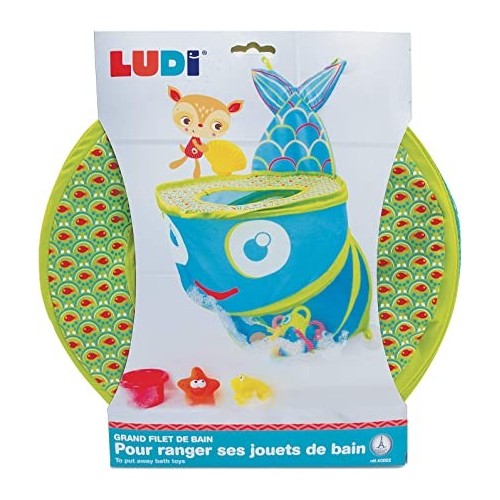 GRAND FILET de bain Poisson -LUDI 40002