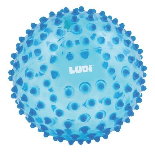 BALLE SENSORIELLE Bleue -LUDI 2795BL