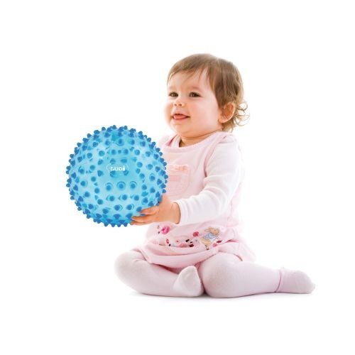 BALLE SENSORIELLE Bleue -LUDI 2795BL