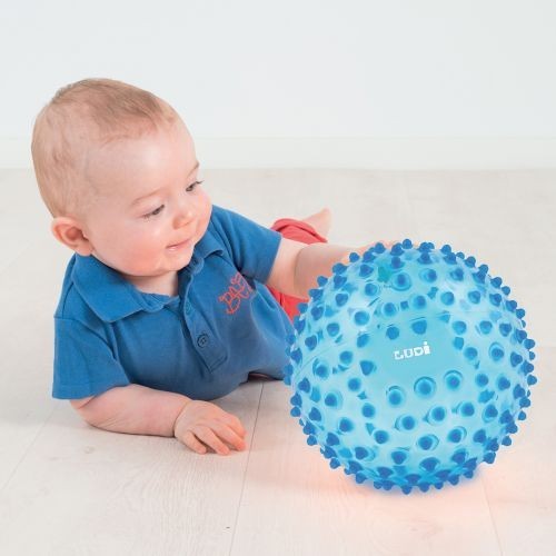 BALLE SENSORIELLE Bleue -LUDI 2795BL