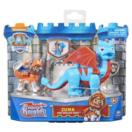 PACK DE 2 FIGURINES RESCUE KNIGHTS La Pat' Patrouille-SPIN MASTER 6063149