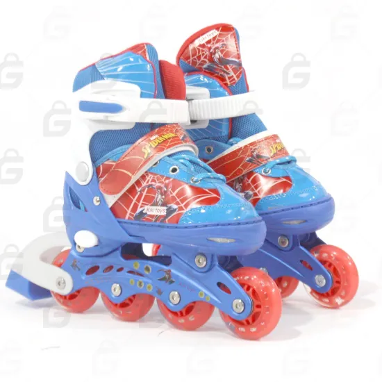 ROULEUR SPIDERMAN AVEC PROTECTIONS