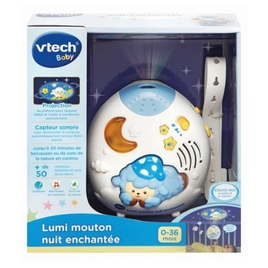 Veilleuse Lumi mouton nuit enchanté bleu-VTECH 80-508705