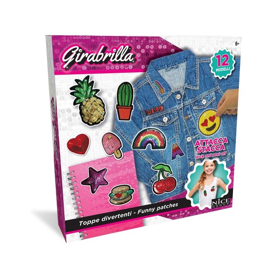 GIRABRILLA FUNNY PATCHES -Nice group 02517