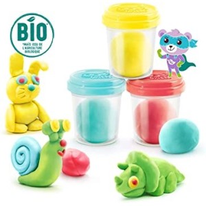 Pates à modeler Bio de 4 pots - Canal Toys ECO007 2