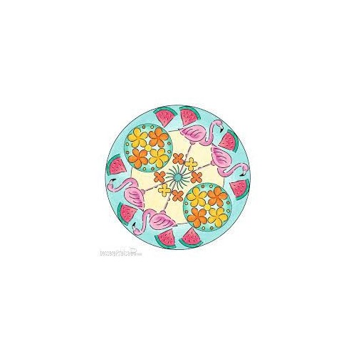 Mandala - midi - Flamingo - Ravensberger 285181