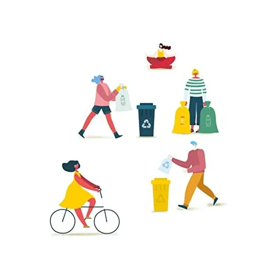 Réutilise, recycle et transforme -CLEMENTONI 52554