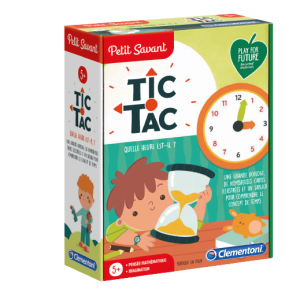 Tic Tac - Quelle heure est-il ? (A1x1)- CLEMENTONI 52365