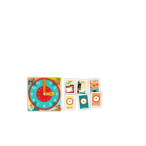 Tic Tac - Quelle heure est-il ? (A1x1)- CLEMENTONI 52365