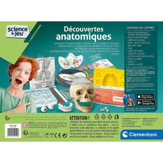 La découverte du corps humain - CLEMENTONI 52550