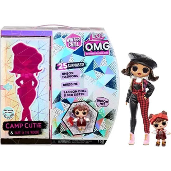 LOL Surprise OMG Winter Chill Camp Cutie And Babe - MGA 570257E7CAZ