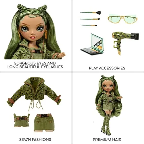 Rainbow High Fashion Olivia Woods (Green) - MGA 583141EUC