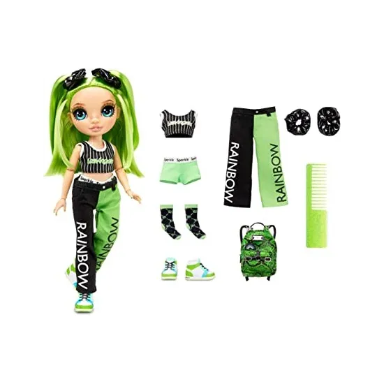Rainbow High Junior High Fashion Jade Hunter - MGA 589991EUC