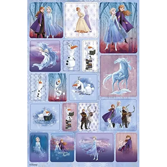 Totum 680715 Frozen 2 Stickerbox 12 Rolls - TOTUM C137624