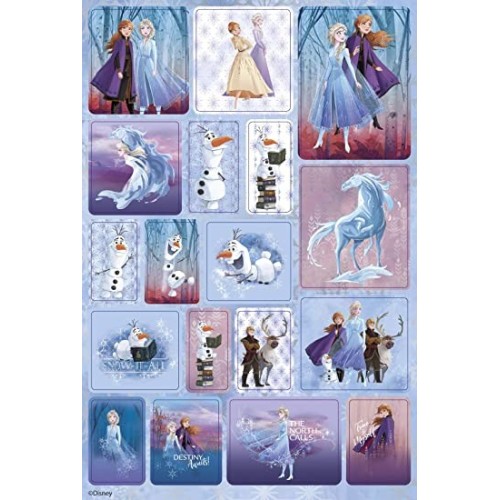 Totum 680715 Frozen 2 Stickerbox 12 Rolls - TOTUM C137624