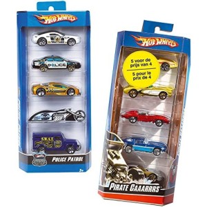 Hot Wheels 5 Car Giftpack- MATTEL 01806
