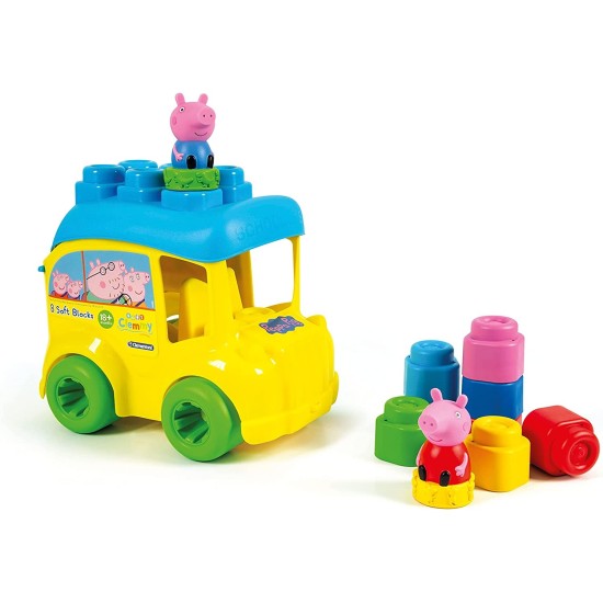 Bus Peppa Pig avec lego -CLEMENTONI 17248