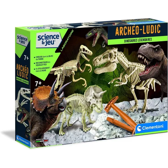 Archéo Ludic - Dinosaures légendaires -CLEMENTONI 52491