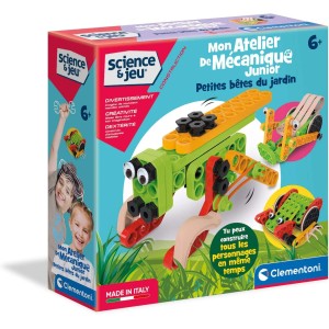Jeu de construction Petites bêtes du jardin -CLEMENTONI 52483