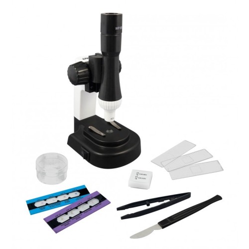 Microscope with 15 Experiments -BUKI France MR400